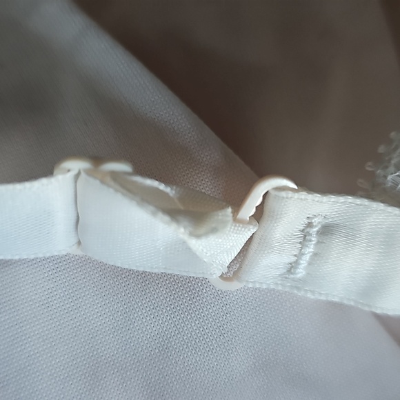 Vintage Slip Soft Pink Cream Lace Millay Size 38 Made In The USA - Picture 6 of 8